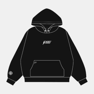 OVERSIZED HEAVY BLEND HOODIE PATCH PSG