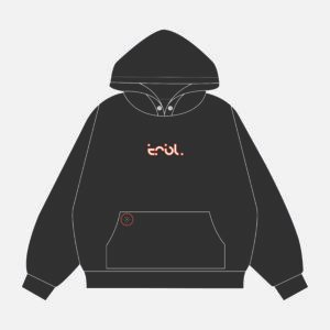 OVERSIZED HEAVY BLEND HOODIE PATCH TRBL