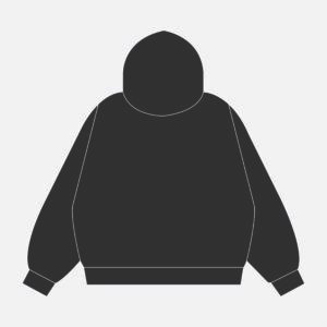 OVRSIZED HEAVY BLEND HOODIE PATCH MNTR