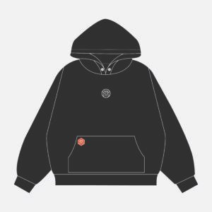 OVRSIZED HEAVY BLEND HOODIE PATCH MNTR