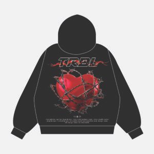 OVERSIZED HEAVY BLEND HOODIE PATCH TRBL