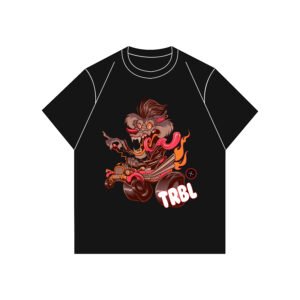 OVERSIZED TEE TRBL LOCO WOLF