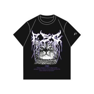 OVERSIZED TEE PSG GOTHIC CAT