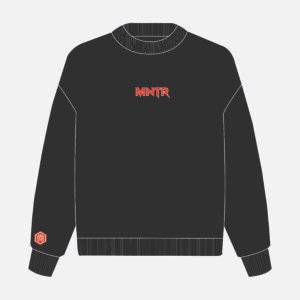 CREWNECK SWEATSHIRT PATCH MNTR