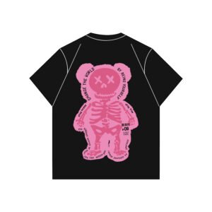 OVERSIZED TEE MNTR SKULL BEAR