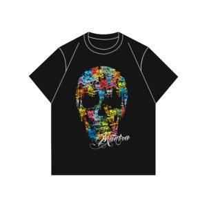 OVERSIZED TEE MNTR SKULL SIGNATURE